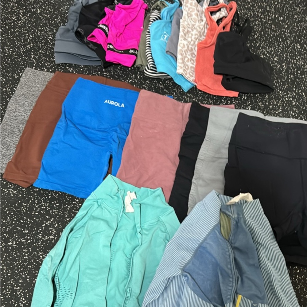 Aurora Blue Shorts and Activewear Collection